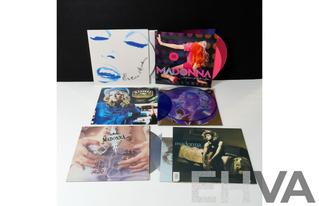 Madonna LP レコードまとめ売り Good Collection of Six Madonna - Lot 1666464 | EHVA