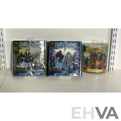 Collection of Harry Potter Mini Figures in Original Packaging
