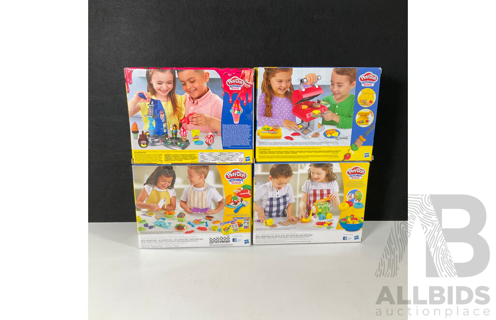 Set of Four Boxed Play-Doh Kitchen Creations