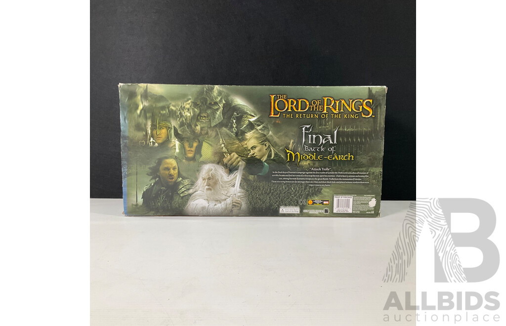Lord of the Rings Return of the King Final Battle of Middle-Earth in Original Packaging