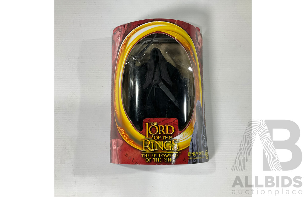 Collection of Six Lord of the Rings Figures in Original Packaging