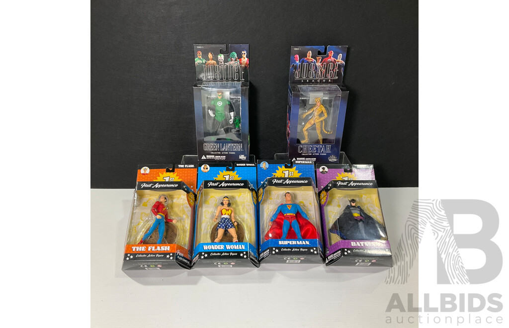 Collection of Six DC Direct Figures in Original Packaging