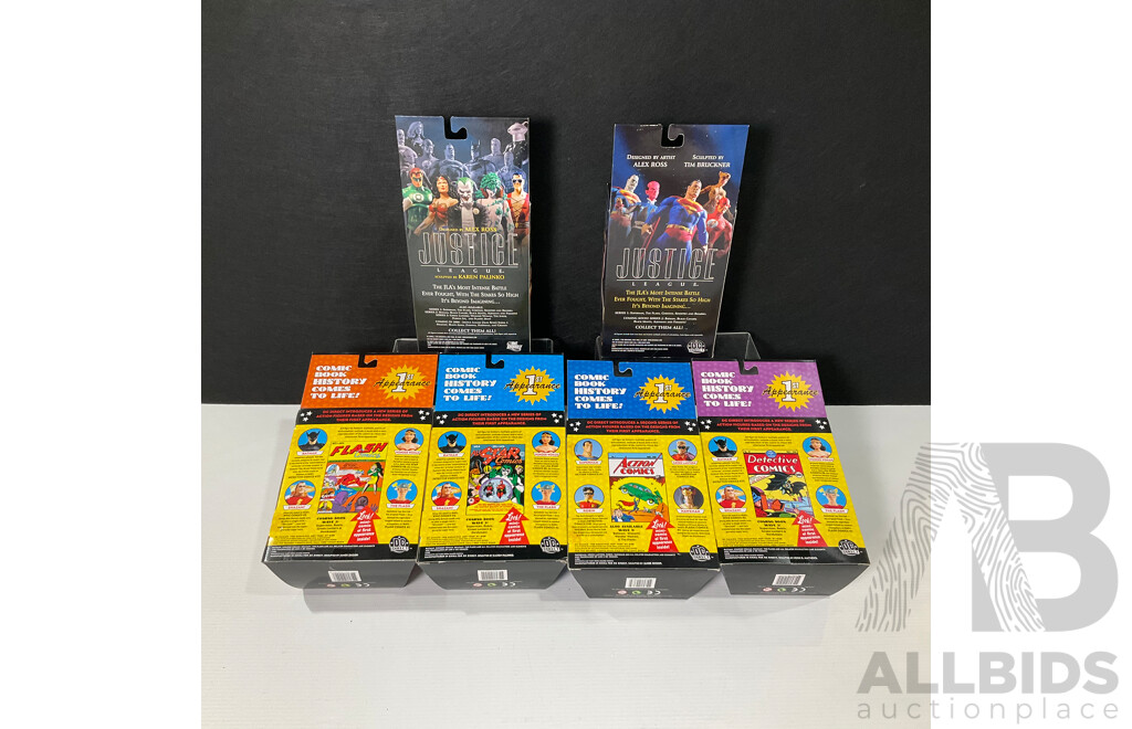 Collection of Six DC Direct Figures in Original Packaging