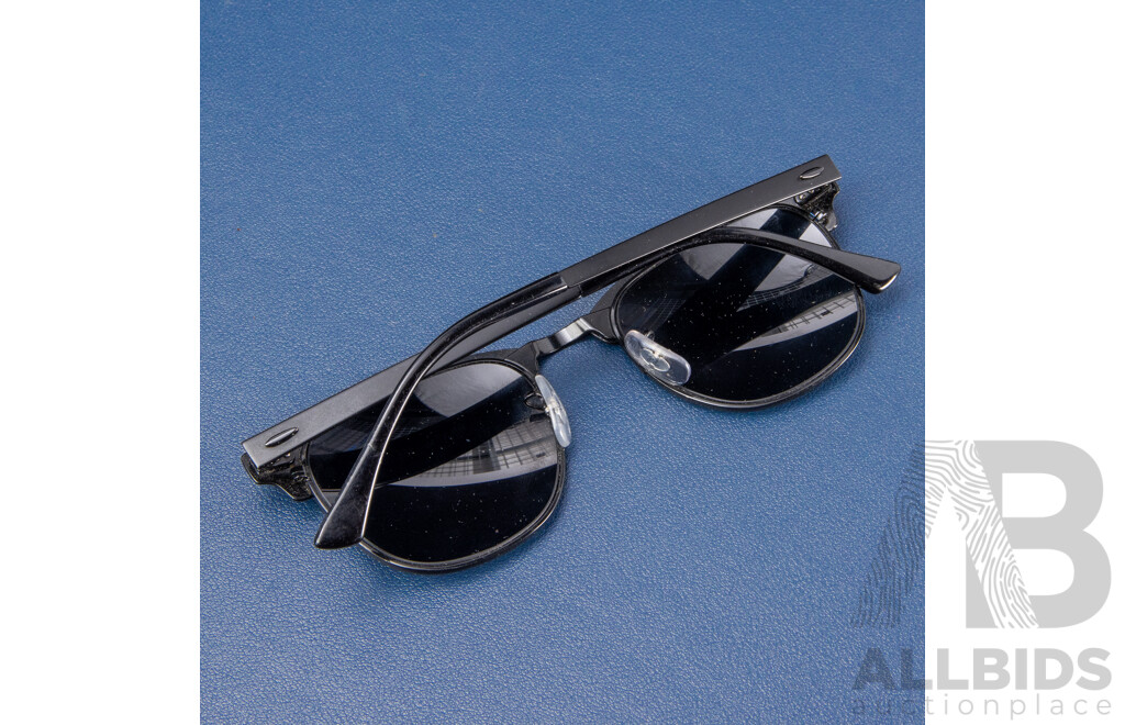 Ray Ban Clubmaster Metal Sunglasses, Model Code - RB3716 186/R5 51-21