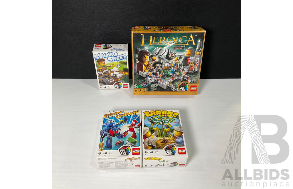 Collection of Four Boxed Lego