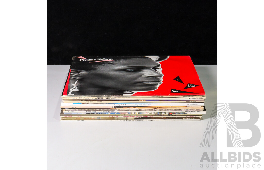 Good Collection of 13 Popular Music LPs