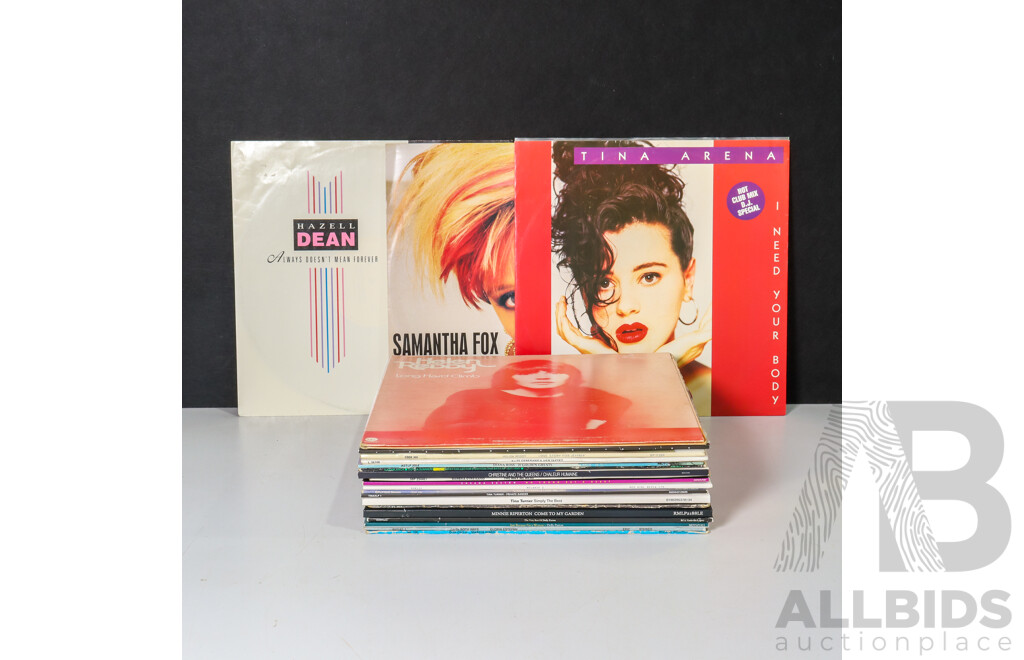 Big Collection of Popular Music LP Records by Female Artists (24)