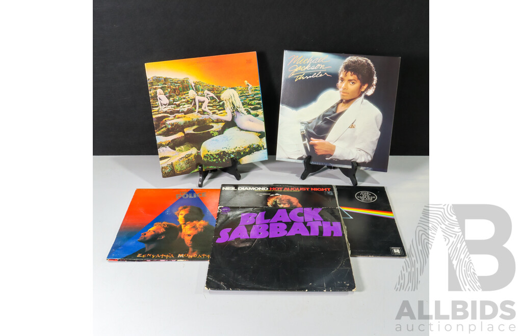 Collection of Six Iconic LP Records (6)