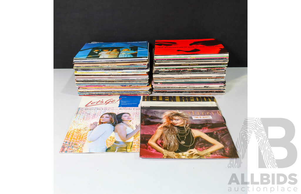 Large Collection of Various LP Records