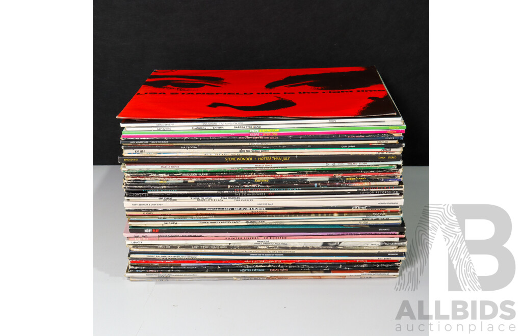 Large Collection of Various LP Records