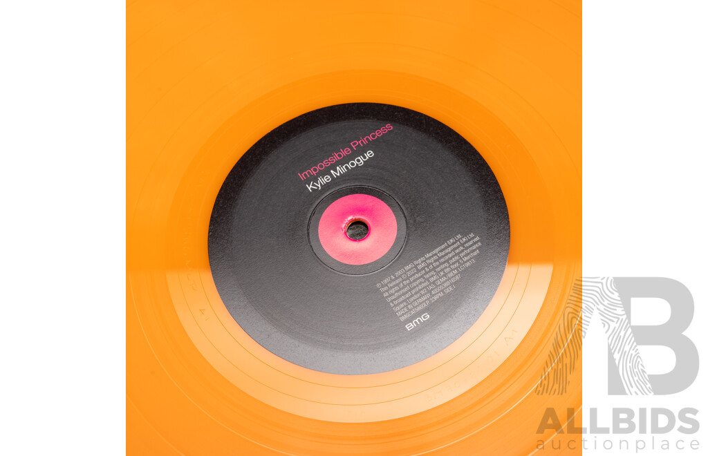 Kylie Minogue - Impossible Princess, Opaque Orange Vinyl LP