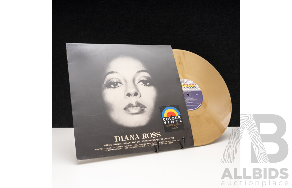 Diana Ross Limited Edition Gold Vinyl LP