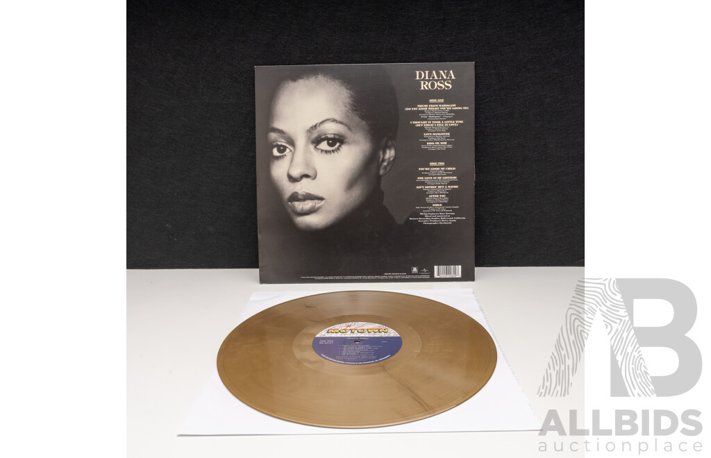 Diana Ross Limited Edition Gold Vinyl LP