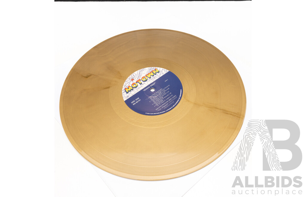 Diana Ross Limited Edition Gold Vinyl LP