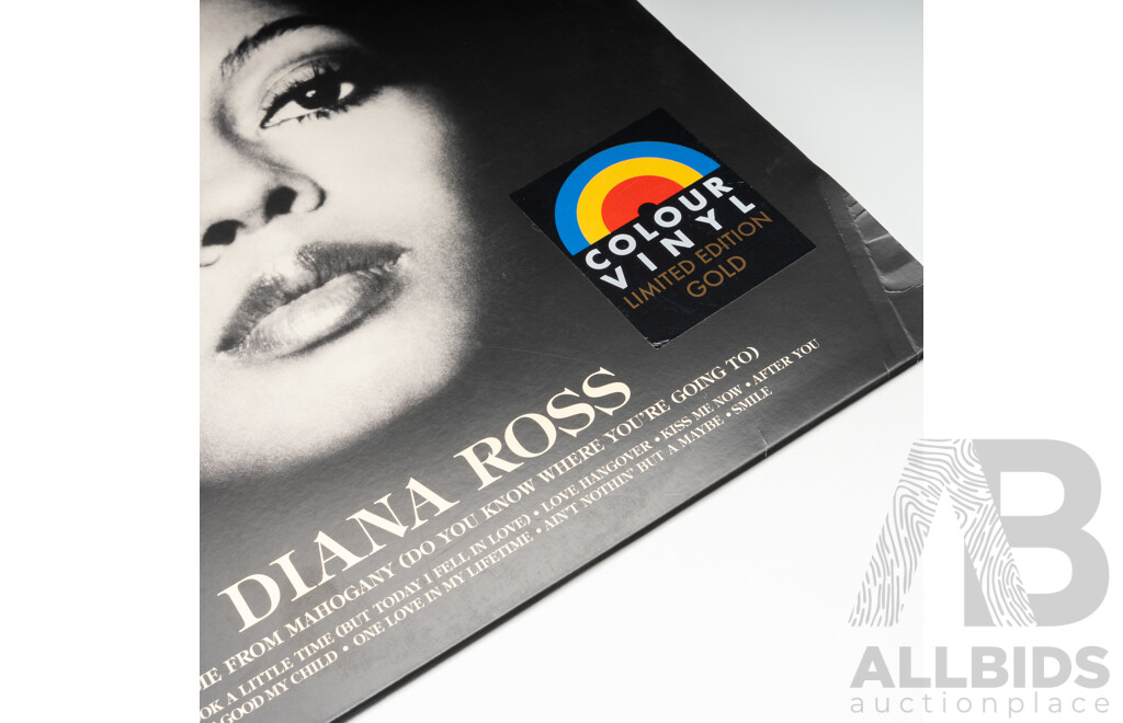 Diana Ross Limited Edition Gold Vinyl LP