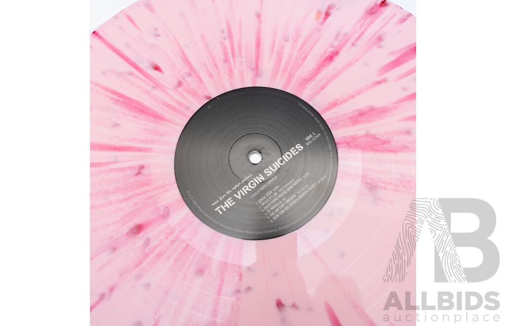 The Virgin Suicides - Music From the Motion Picture. Limited Edition Pink Splatter Vinyl LP