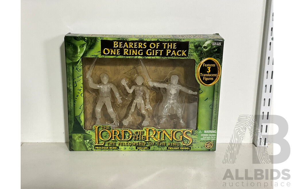 Lord of the Rings, Fellowship of the Ring, Bearers of the One Ring Gift Pack in Original Box