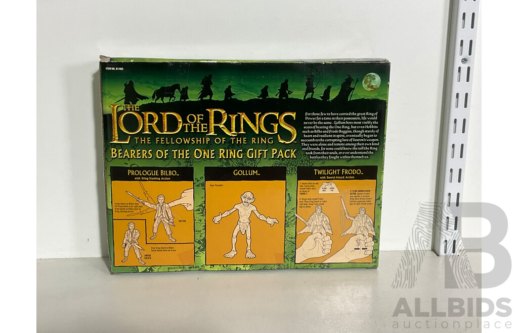Lord of the Rings, Fellowship of the Ring, Bearers of the One Ring Gift Pack in Original Box