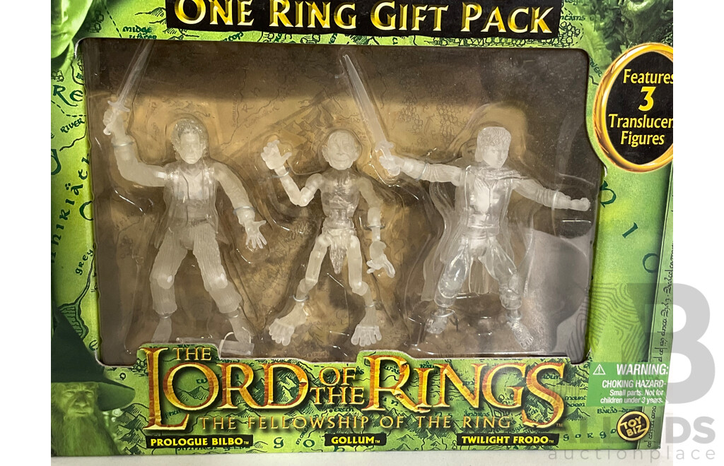 Lord of the Rings, Fellowship of the Ring, Bearers of the One Ring Gift Pack in Original Box