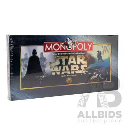 Monopoly, Star Wars, Classic Trilogy Edition, New in Original Packaging