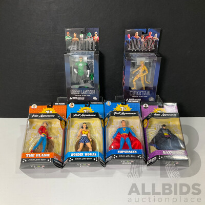 Collection of Six DC Direct Figures in Original Packaging