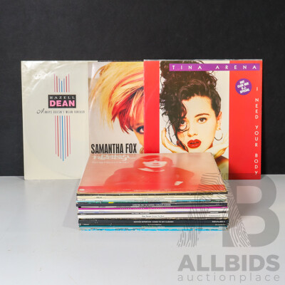 Big Collection of Popular Music LP Records by Female Artists (24)