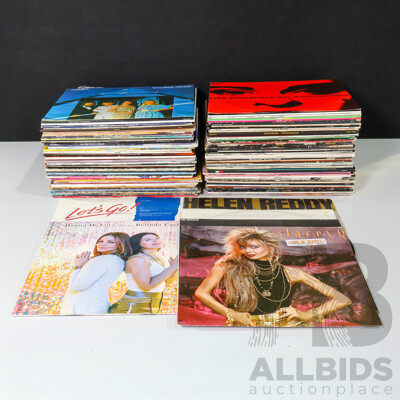 Large Collection of Various LP Records