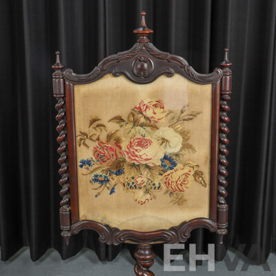 Victorian Pole Screen