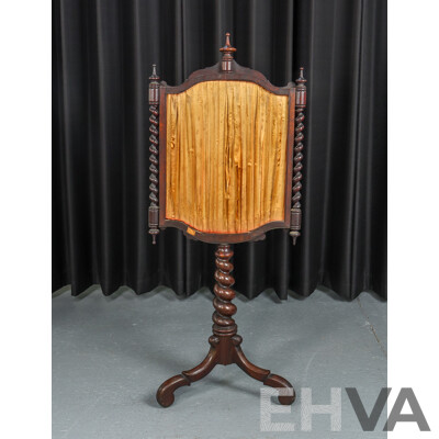 Victorian Pole Screen