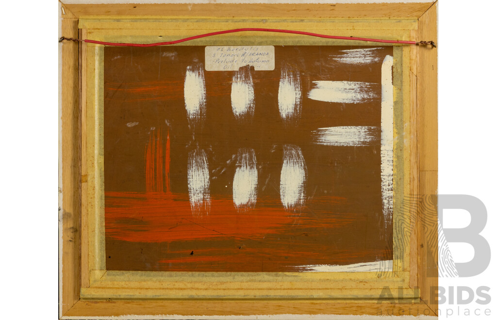 Peter Bardulis (20th Century, Latvian-Australian, 1912-1988), Prelude to Autumn, Oil on Board, 48 x 56.5 cm (frame)