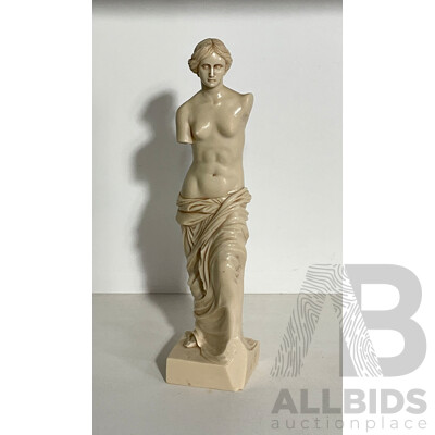 Venus De Milo Resin Sculpture