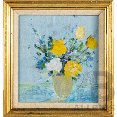 Stephen Tandori, (20th Century, Australian, 1936-), A Touch of Spring, Original Watercolour & Gouache, 39H x 28W cm (frame)