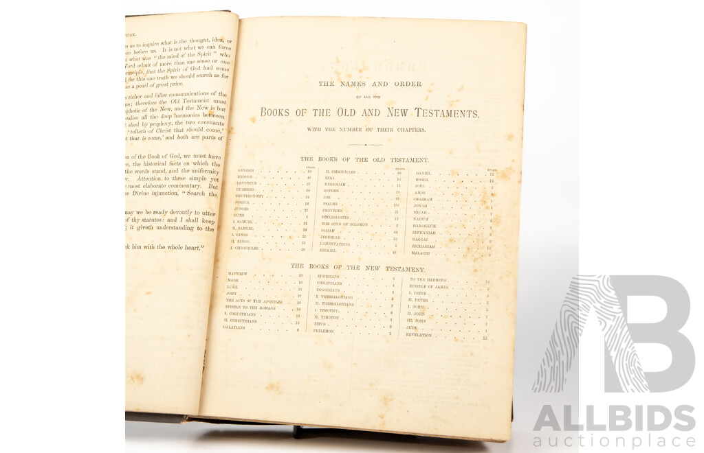 The Holy Bible: The Old and New Testaments, with Explanatory Notes, References, Condensed Concordance by Cassell, Petter, & Galpin