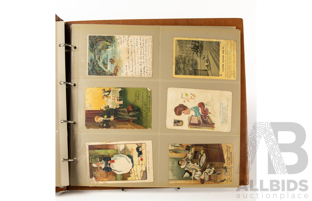 Collection of Antique and Vintage Postcards