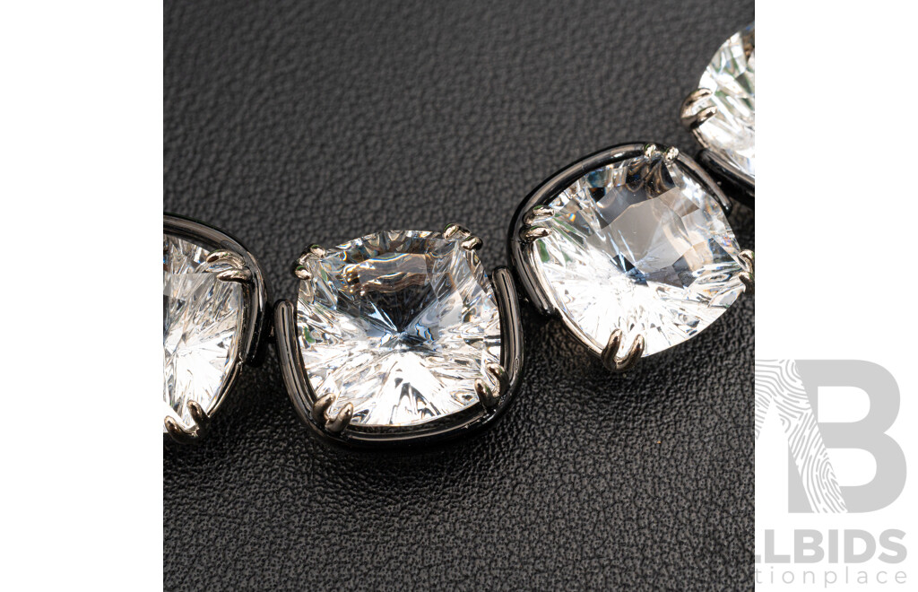 Swarovski Harmonia Choker with Cushion-Cut Crystals