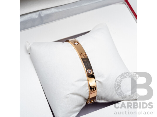1660579 · Cartier Love Bracelet in Box with Tool - Not Authentic