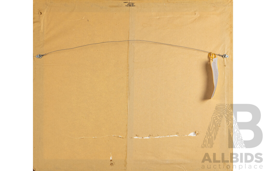 Artist Unknown (Late 19th Century, Australian), Broken Hill Courthouse (circa 1890s), Antique Albumen Photograph,