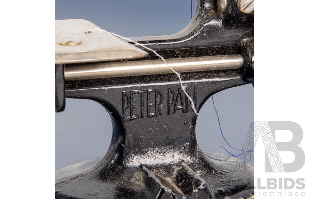 Vintage Hand Cranked Peter Pan Sewing Machine