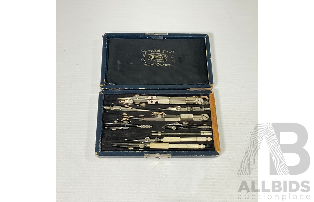Kent Drawing Instruments Set