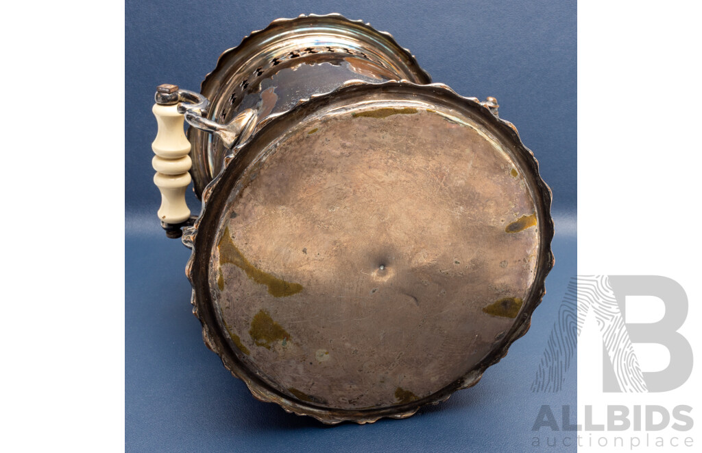 Antique Sheffield Plate Wine Cooler - 19th Century