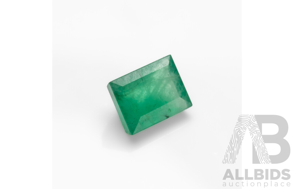 0.65ct Emerald Cut Natural Emerald