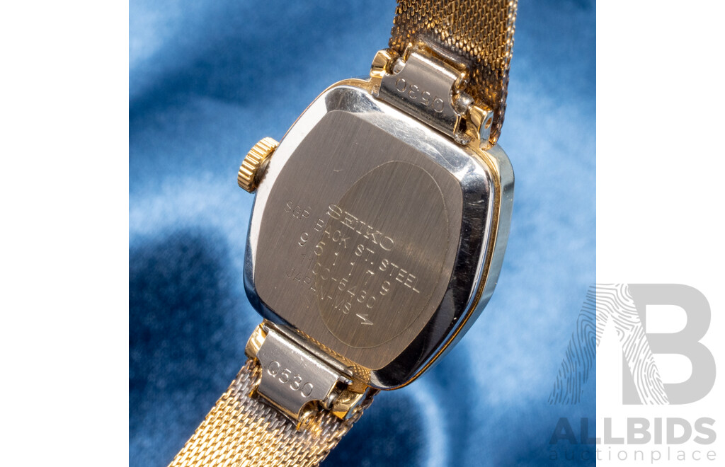 Vintage Ladies' Seiko Solid Gold Plated Watch