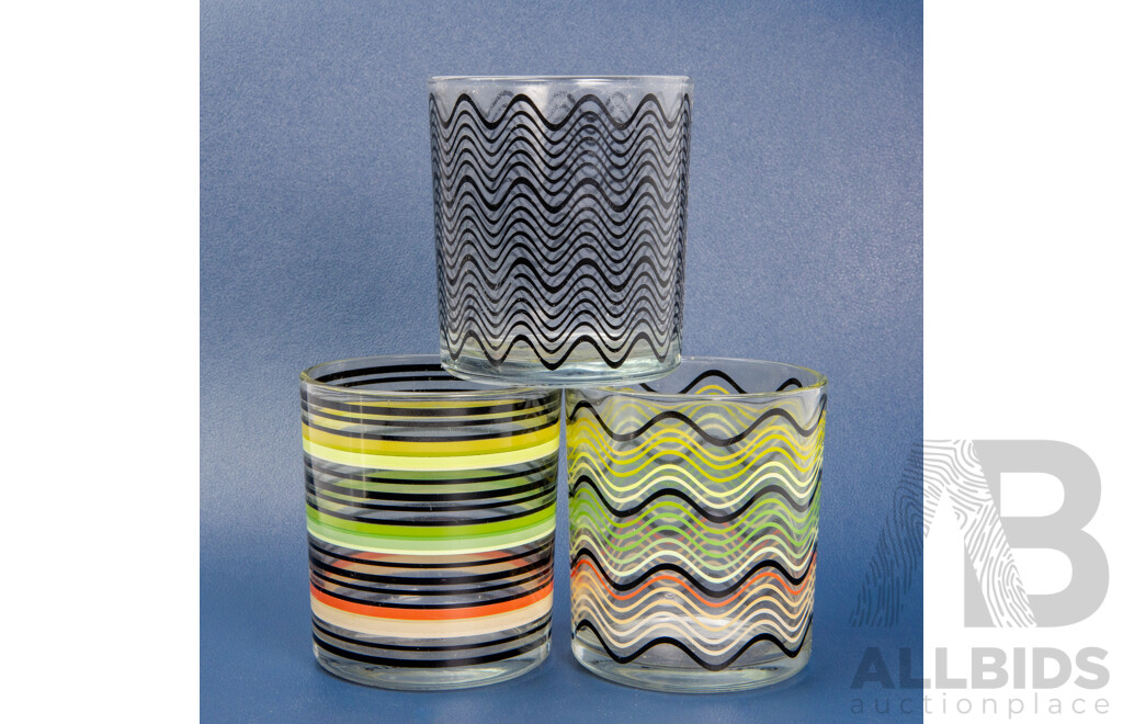 New Missoni Tea Candle Holders - Set of 3
