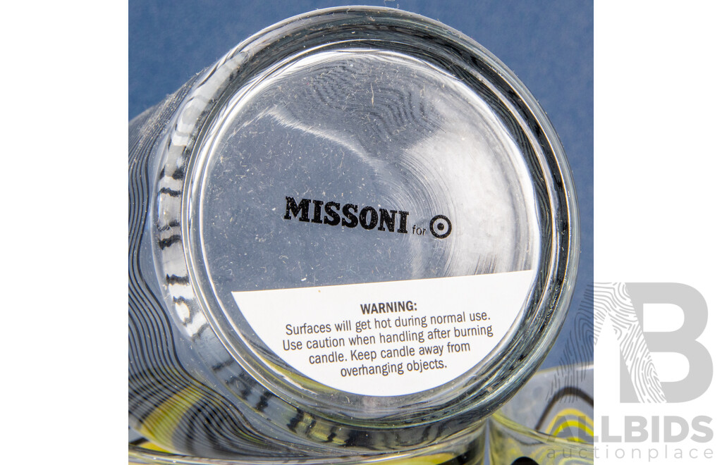 New Missoni Tea Candle Holders - Set of 3