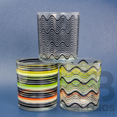 New Missoni Tea Candle Holders - Set of 3