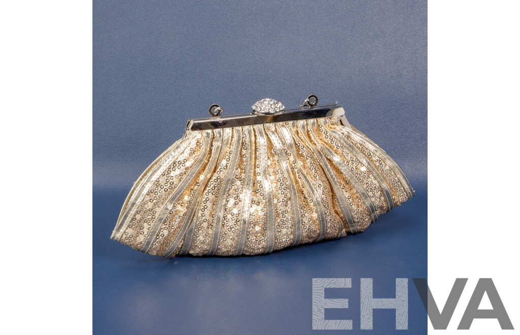 Vintage Sparkles Evening Clutch Purse