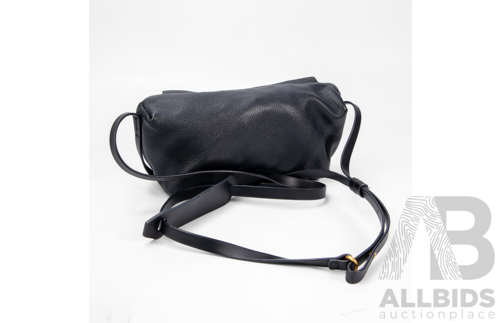 Pebbled Leather Saddle Bag by Oroton