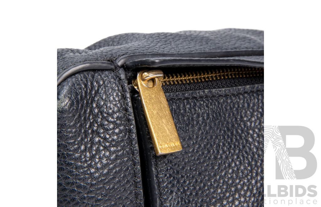 Pebbled Leather Saddle Bag by Oroton