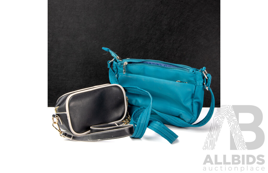 Pierre Cardin Anti-Theft RFID Crossbody with Louenhide Xandu Black Bag