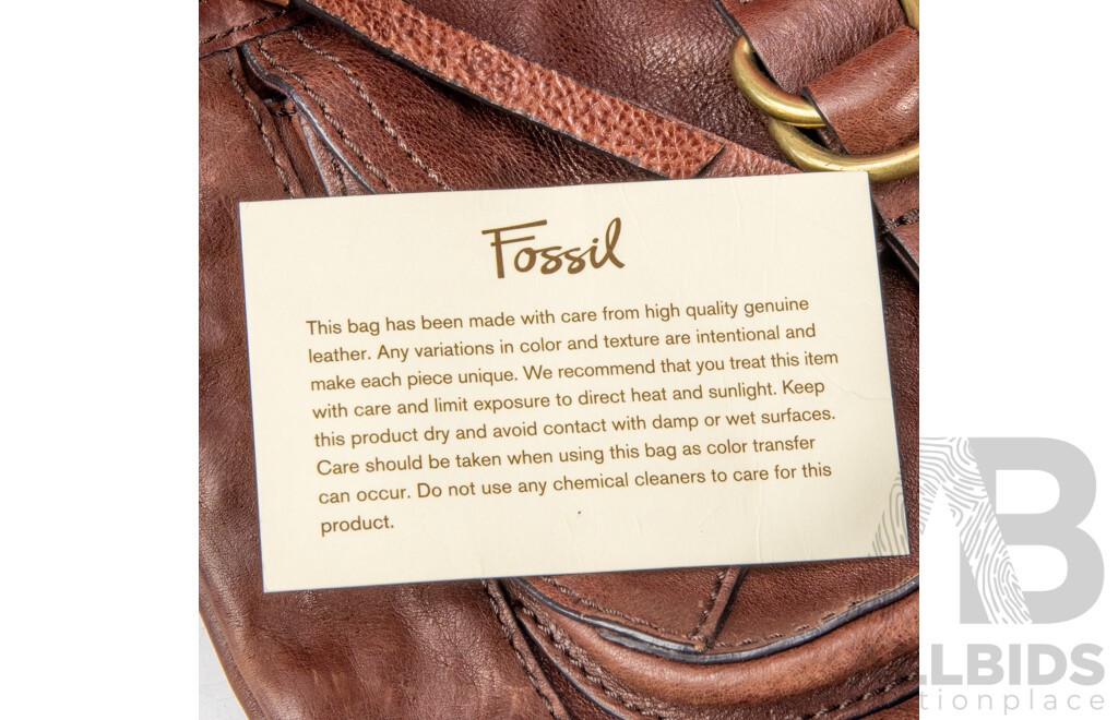 Collection of Three Bags Including Oroton, Laura Ashley, and Fossil